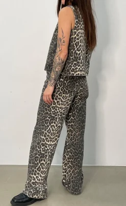 Global Funk Bukser - Cadian-G - Leopard Mist