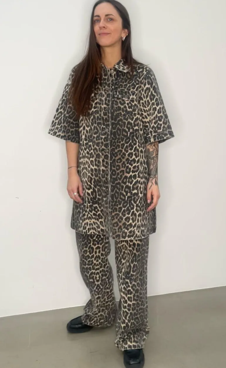 Global Funk Bukser - Cadian-G - Leopard Mist