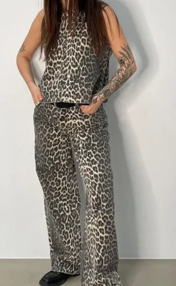 Global Funk Bukser - Cadian-G - Leopard Mist