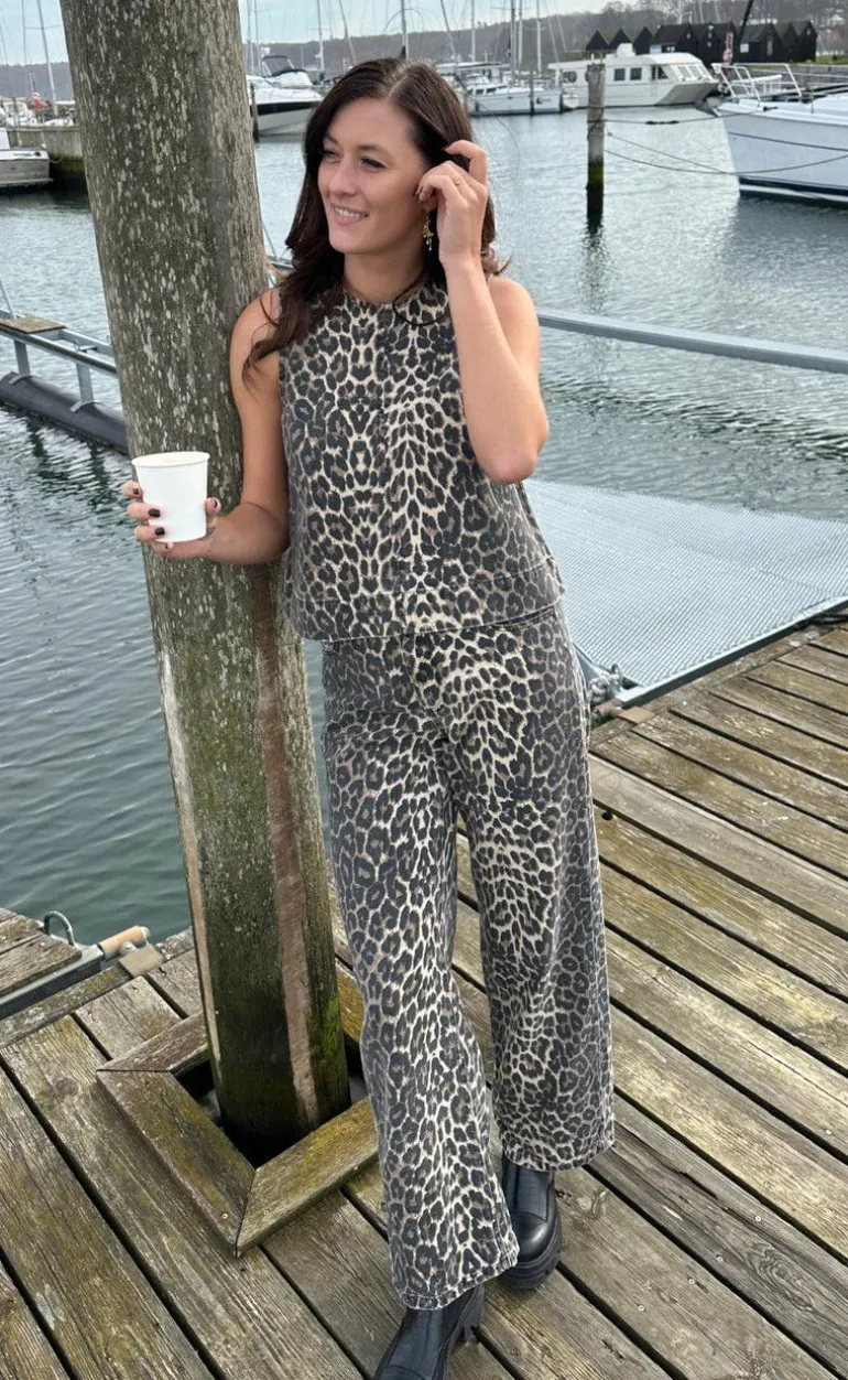 Global Funk Bukser - Cadian-G - Leopard Mist