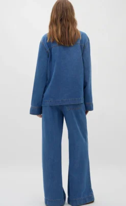 Global Funk Bukser - Casanea-G - Mid Vintage Blue