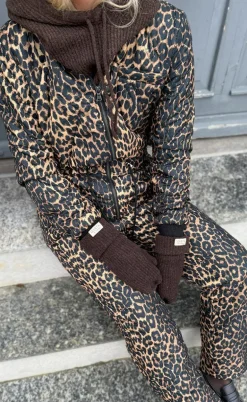 Global Funk Flyverdragt / Termodragt - Isolde-G - Leopard Mist