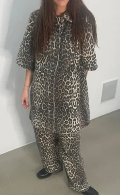 Global Funk Kjole - Mira-G - Leopard Mist