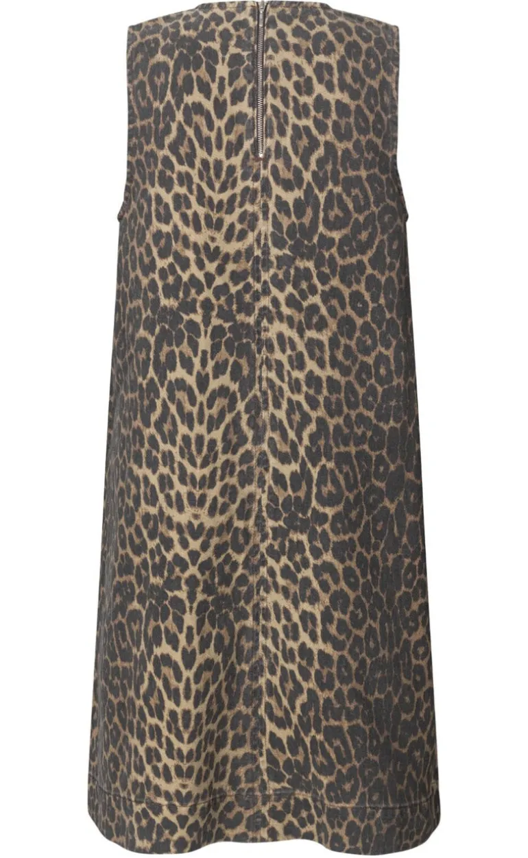 Global Funk Kjole - Rhiann - Leopard Mist