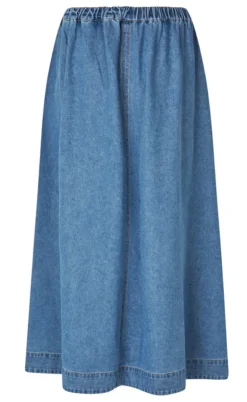 Global Funk Nederdel - Junea-G - Mid Vintage Blue