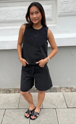 Global Funk Top - Rihne-G - Rebel Black