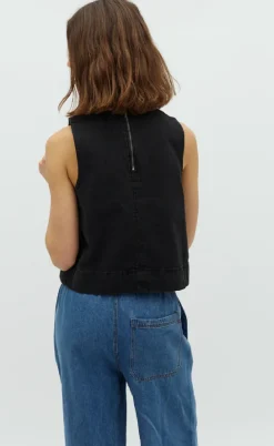 Global Funk Top - Rihne-G - Rebel Black