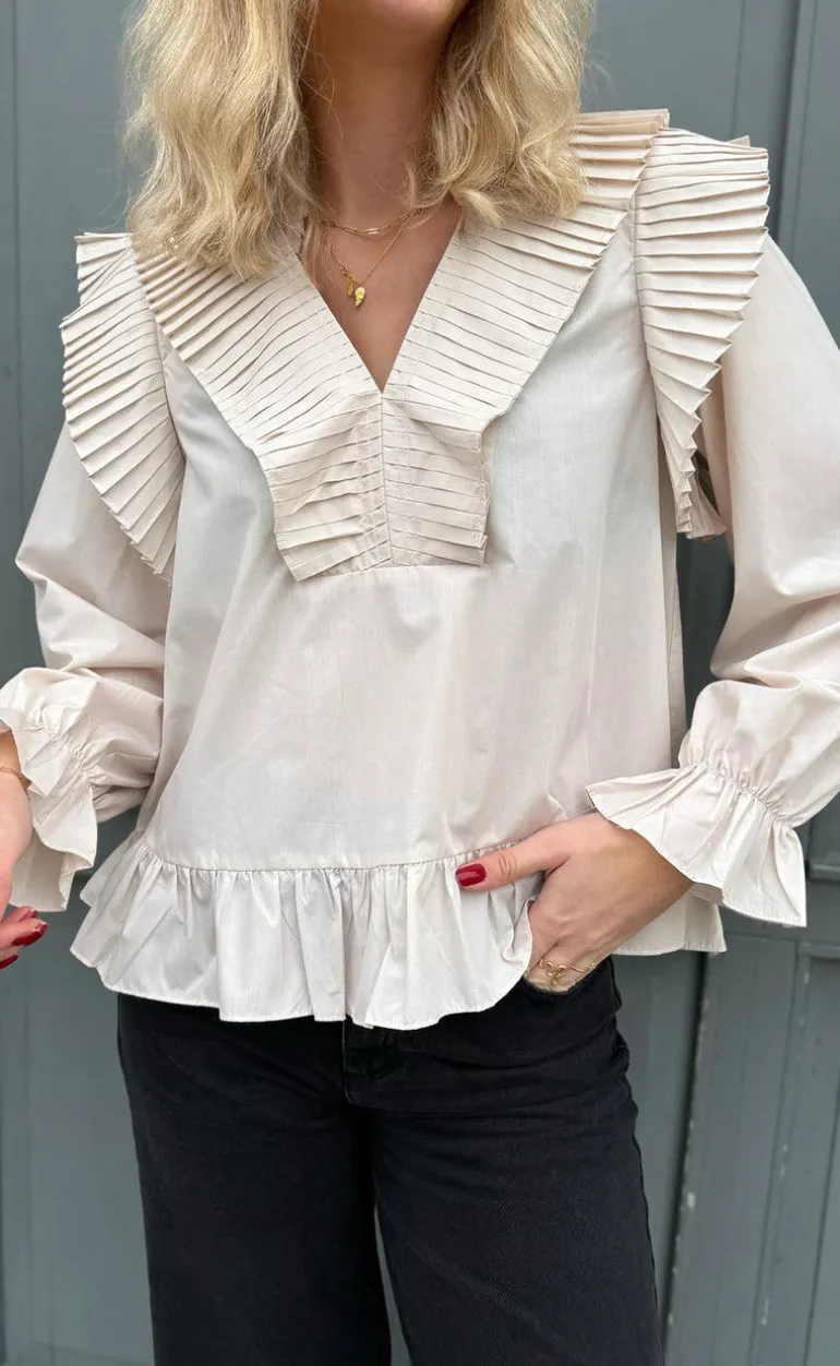 Gossia Bluse - Nazli - Creme
