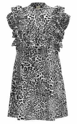 Gossia Kjole - Musse - Grey Leopard