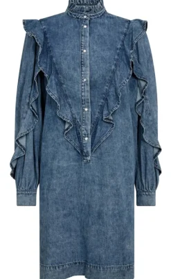 Gossia Kjole - Sia - Blue Denim
