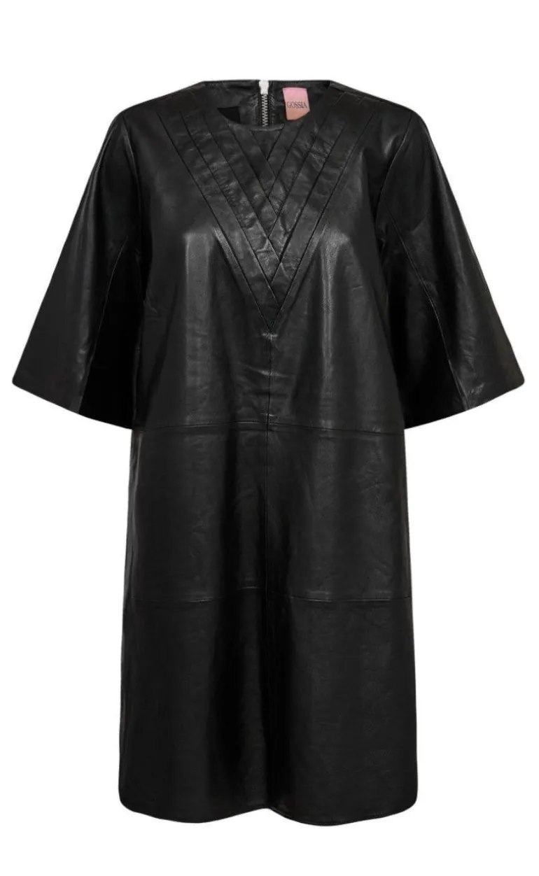 Gossia Kjole - Tea - Black