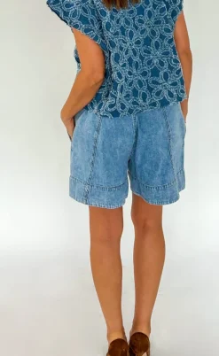 Gossia Shorts - Anniki - Denim Blue
