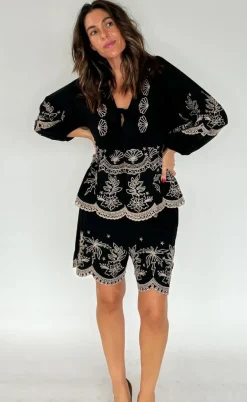 Gossia Shorts - Dikte - Black/Sand