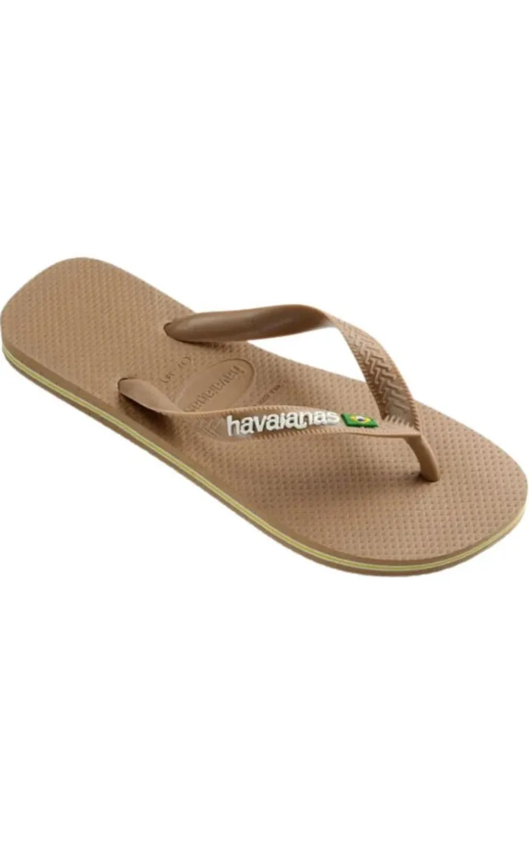 Havaianas Klipklappere - Brasil Logo - Rose Gold