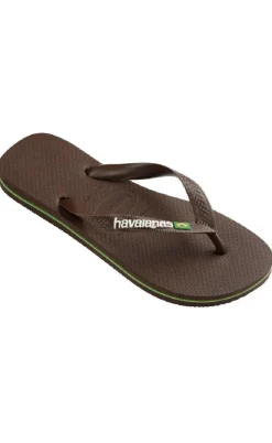 Havaianas Klipklappere - Brasil Logo - Brown/White