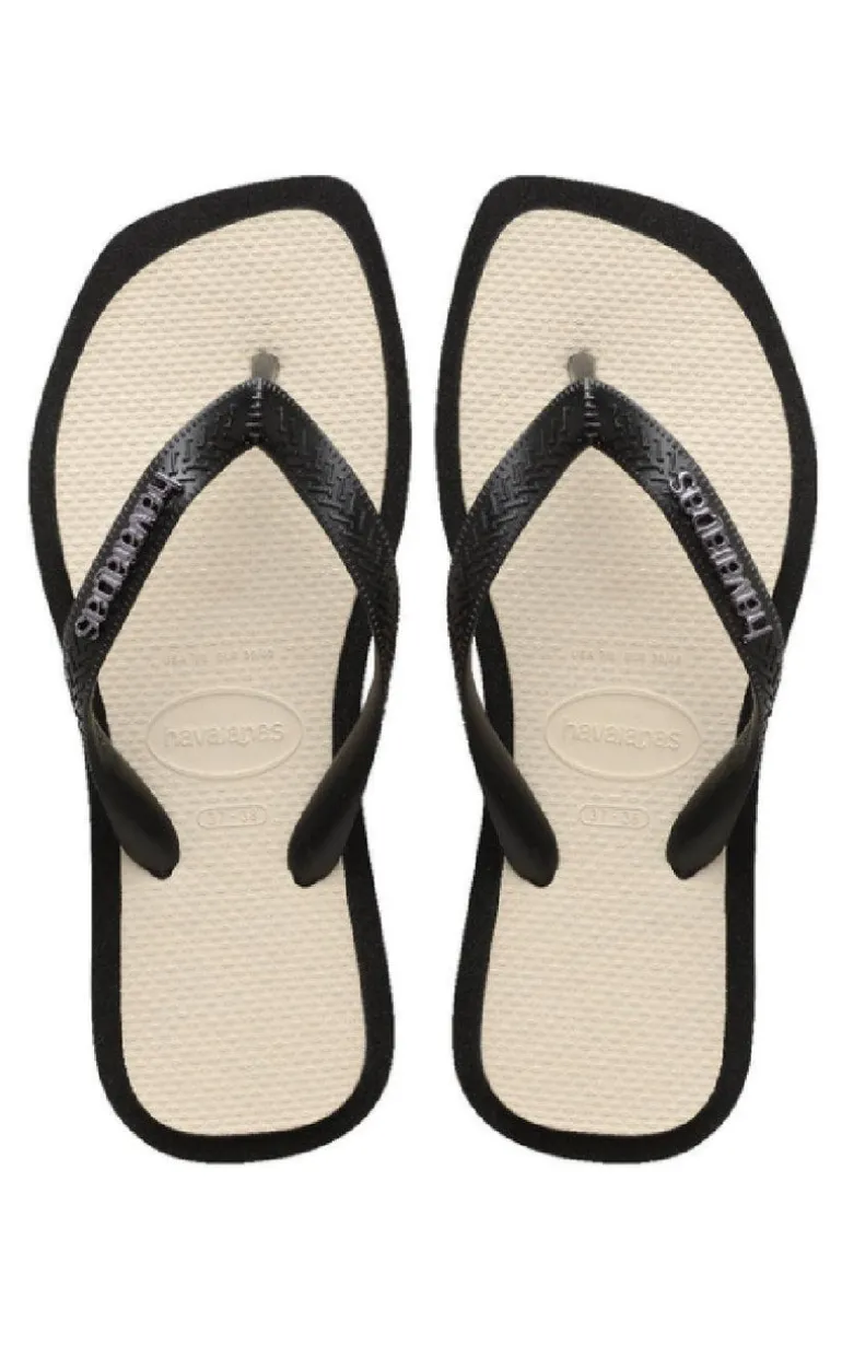 Havaianas Klipklappere - Top Square Fusion - Black