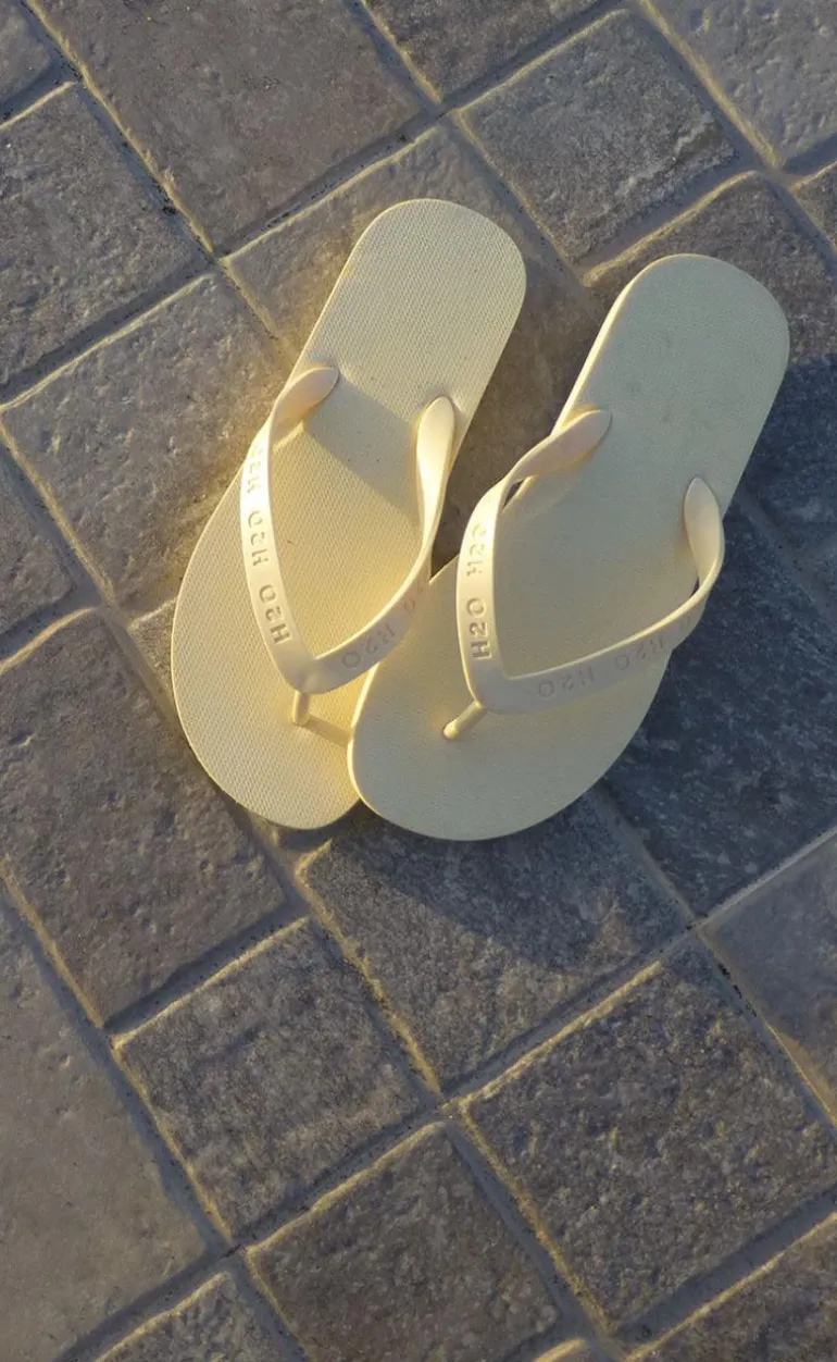 H2O Badesandal - Flip Flop - Pale Banana