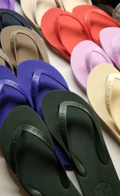 H2O Badesandal - Flip Flop - Pale Banana