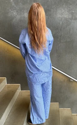 H2O Fagerholt Bukser - Holiday - Blue Stripe
