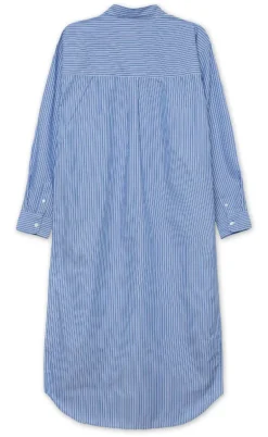 H2O Fagerholt Kjole - Sunday Shirt - Blue Stripe