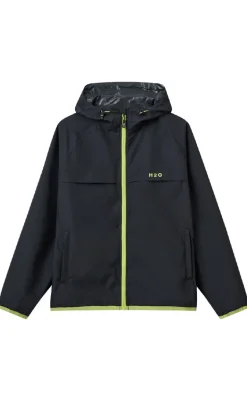 H2O Regnjakke - Rømø Festival - Navy/Lime