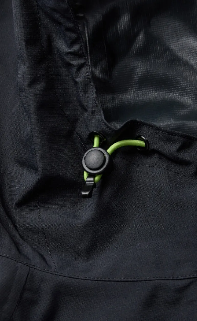 H2O Regnjakke - Rømø Festival - Navy/Lime