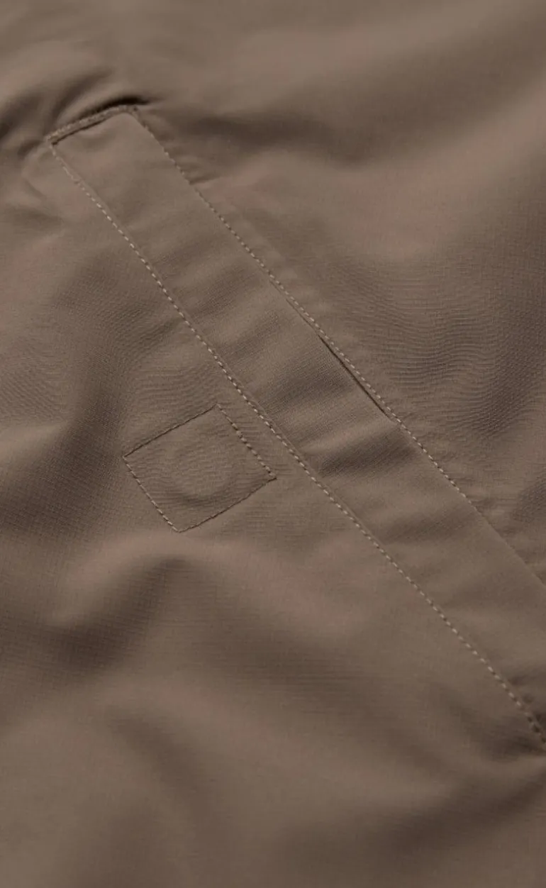 H2O Regnjakke - Rømø Long Unisex - Dusty Oak