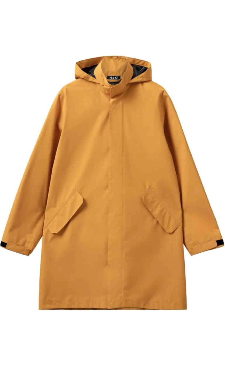 H2O Regnjakke - Rømø Long Unisex - Apricot
