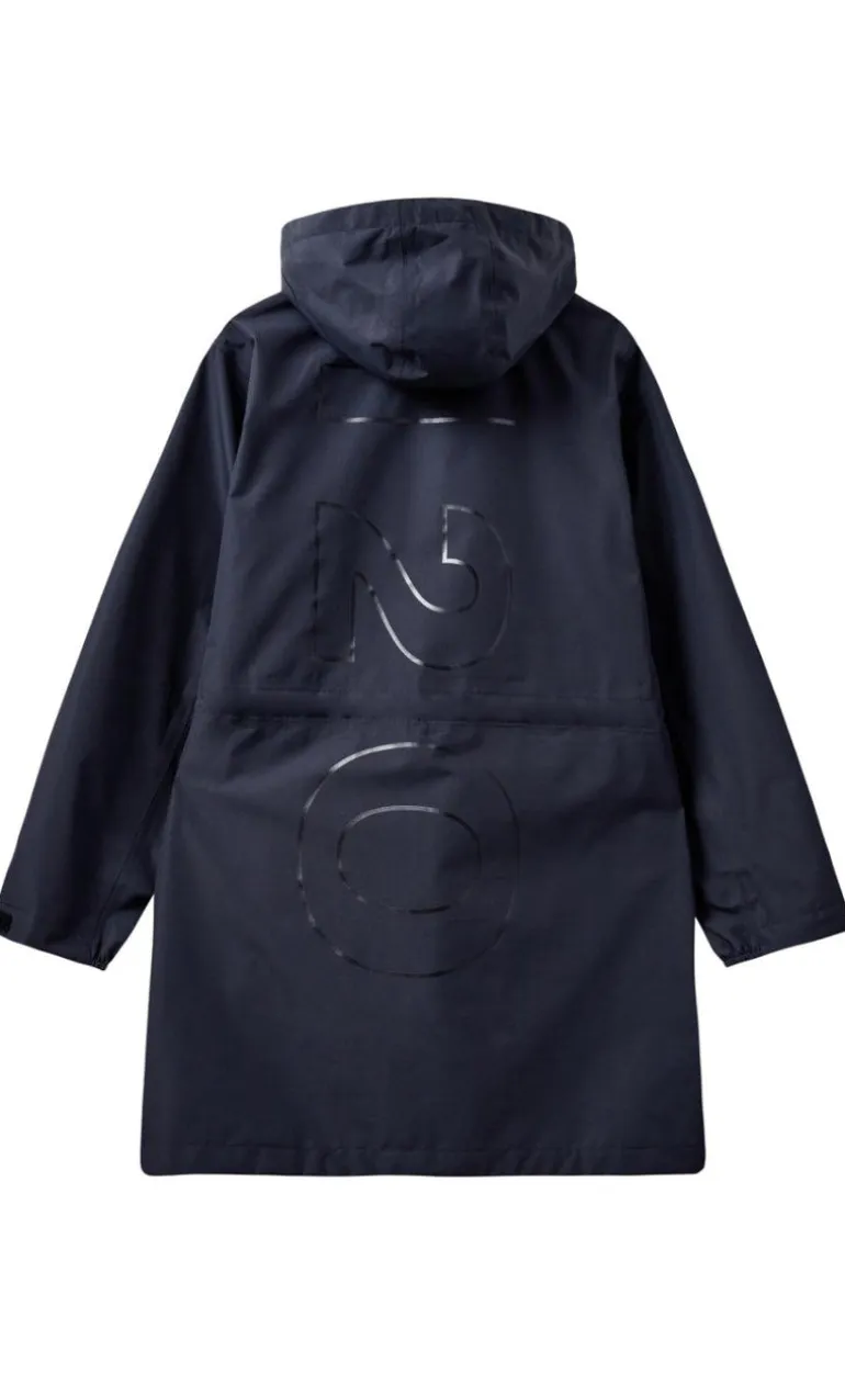 H2O Regnjakke - Rømø Long Unisex - Navy