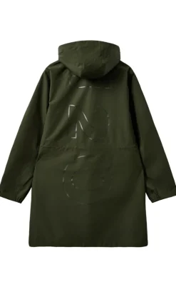 H2O Regnjakke - Rømø Long Unisex - Army