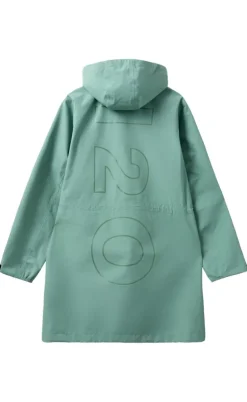 H2O Regnjakke - Rømø Long Unisex - Sea Grass
