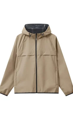 H2O Regnjakke - Rømø Unisex - Warm Grey