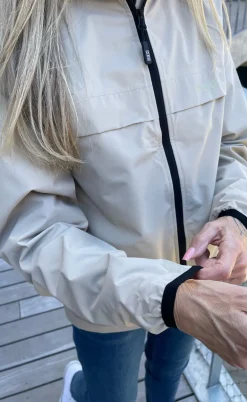 H2O Regnjakke - Rømø Unisex - Warm Grey