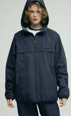 H2O Regnjakke - Rømø Unisex - Navy