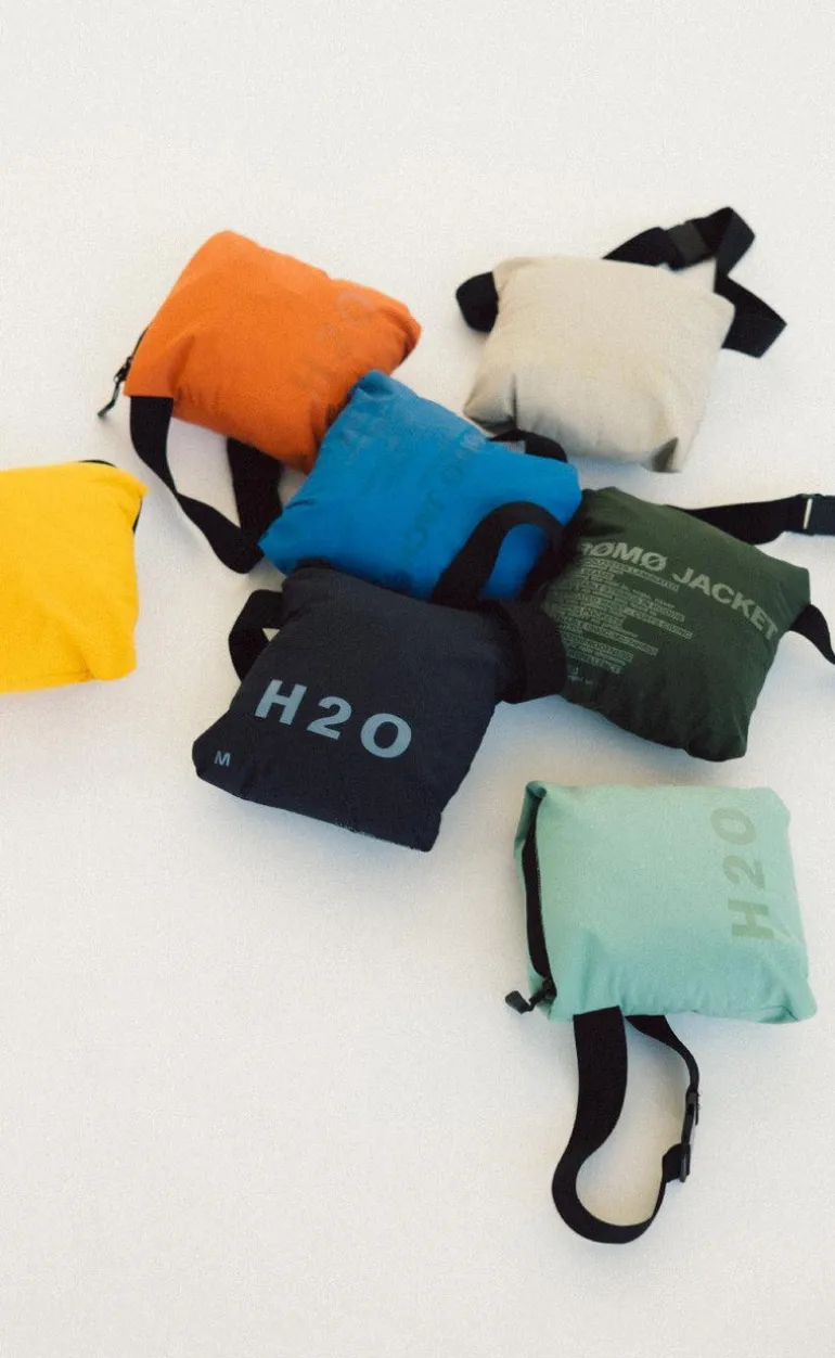 H2O Regnjakke - Rømø Unisex - Army