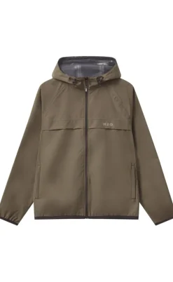 H2O Regnjakke - Rømø Unisex - Dusty Oak