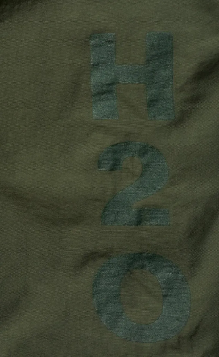 H2O Shorts - Leisure Logo - Army