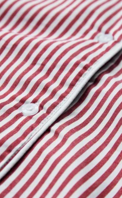 H2O Skjorte - Rønne Essential - Red/White