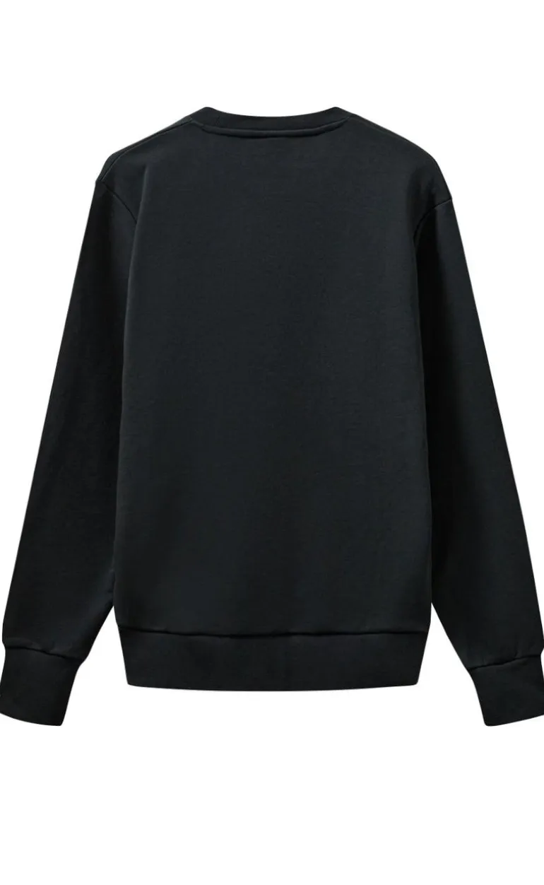 H2O Sweater - Logo Sweat O'Neck - Navy/White
