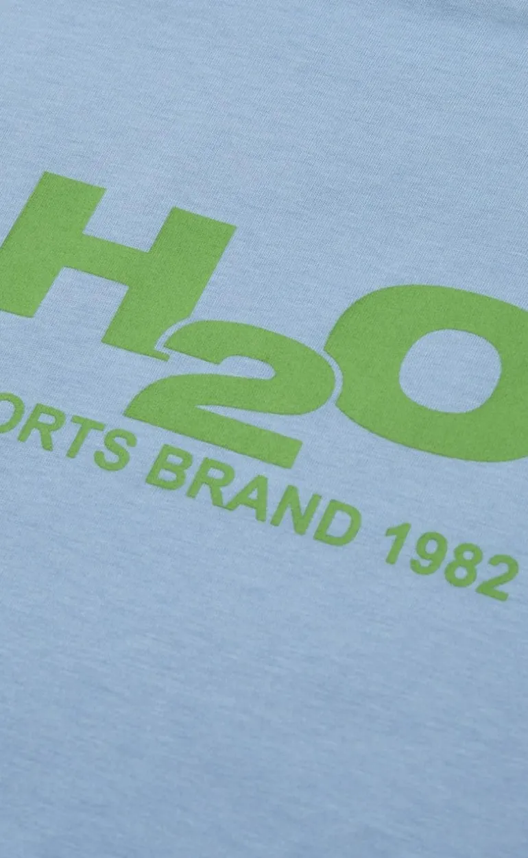 H2O T-Shirt - Logo - Baby Blue