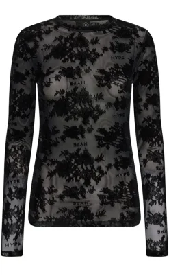 Hype The Detail Top - 14 - Black