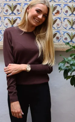 Liberte Bluse - Vivi - Brown