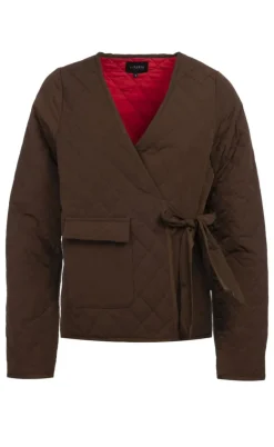 Liberte Jakke - Fia Quilt - Dark Brown