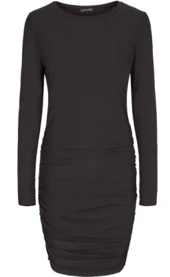 Liberte Kjole - Alma Long - Black
