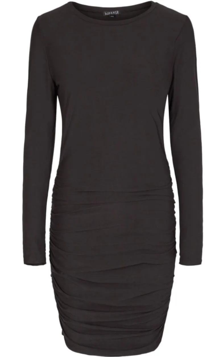 Liberte Kjole - Alma Long - Black