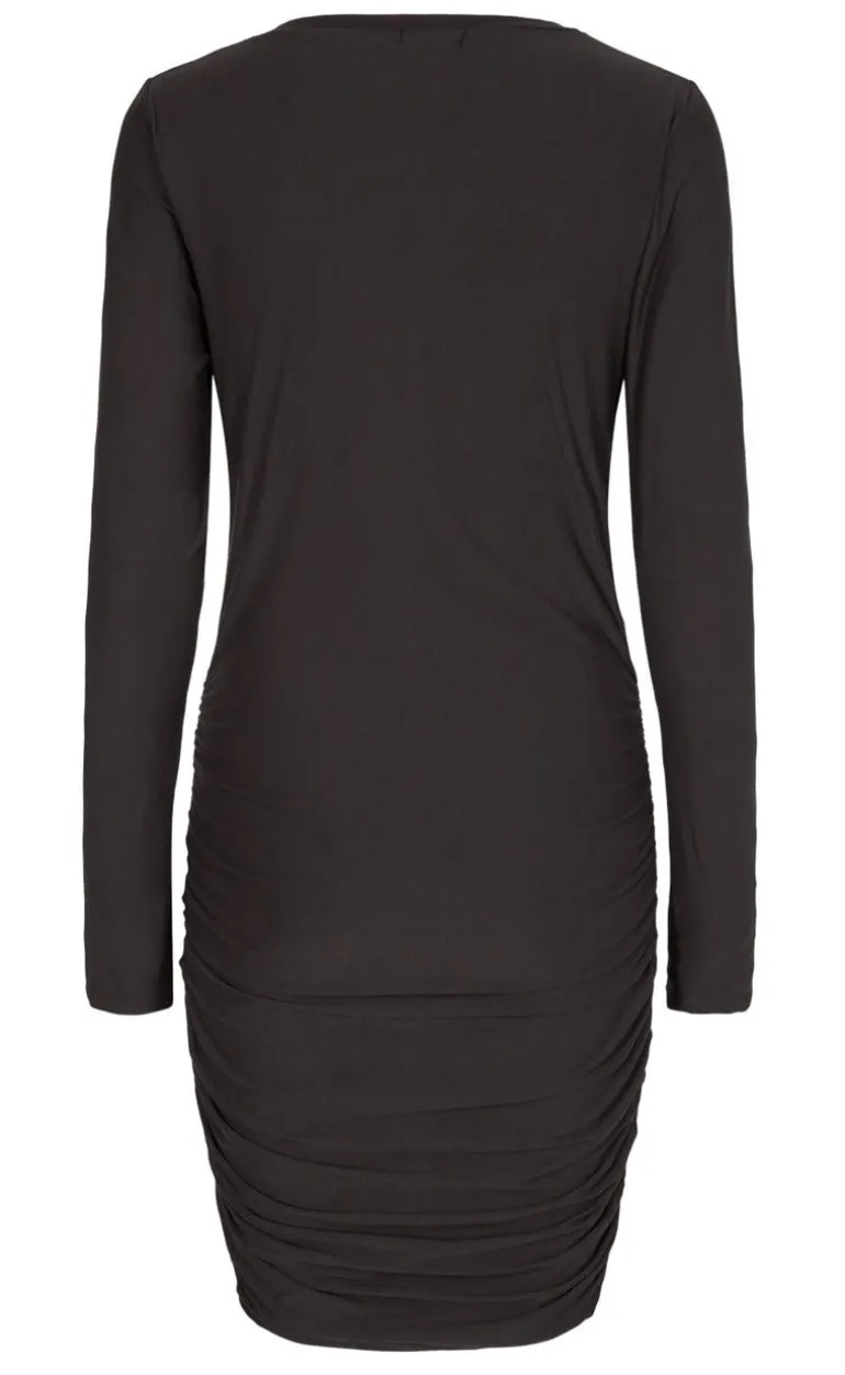 Liberte Kjole - Alma Long - Black