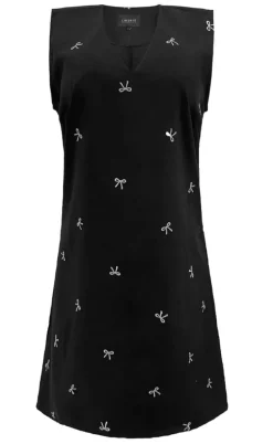 Liberte Kjole - Spir - Black Small Bows