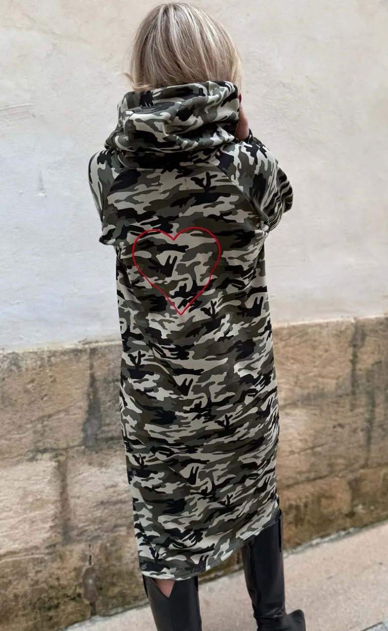 Liberte Kjole - Sue Long - Camo