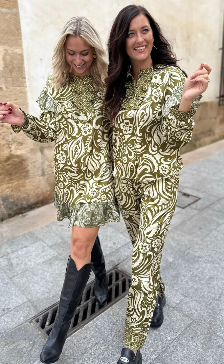 Liberte Kjole - Tia Frill - Army