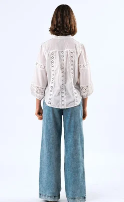 Lollys Laundry Bluse - June - White